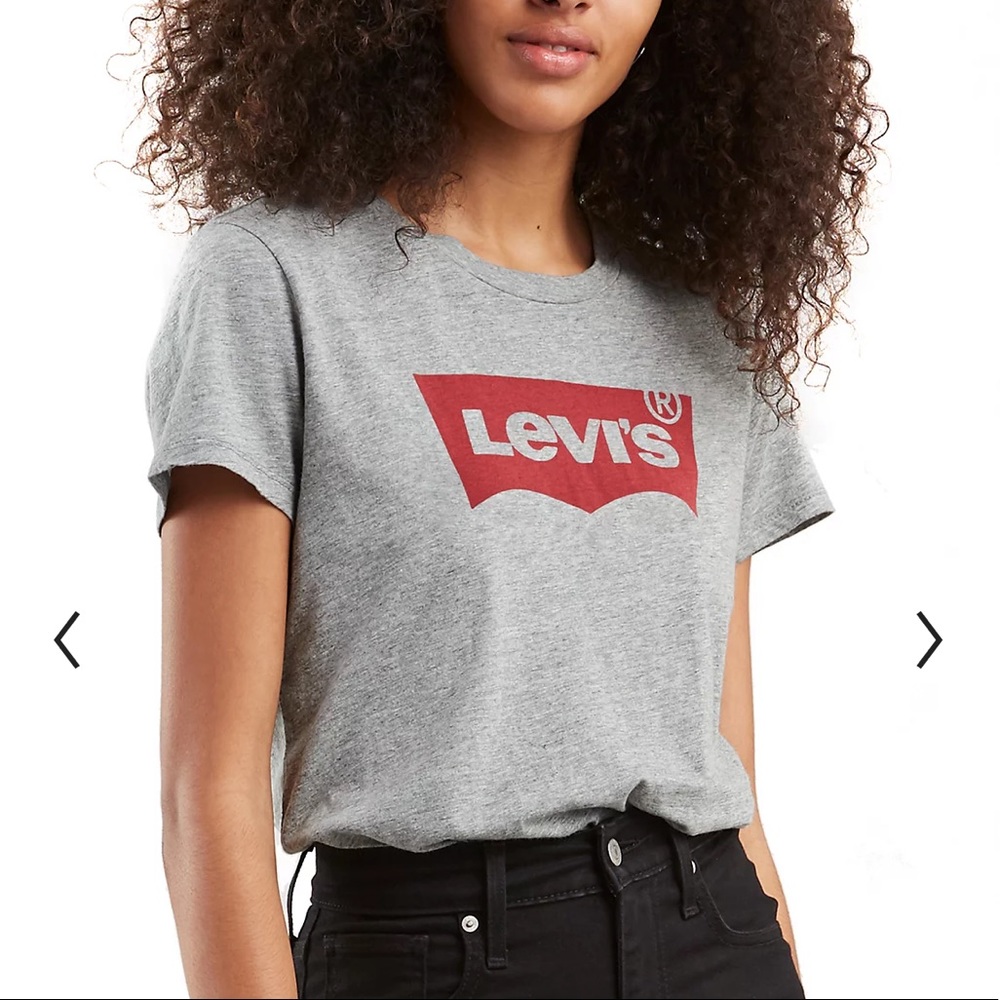 Levi’s Fitted Grey Tee